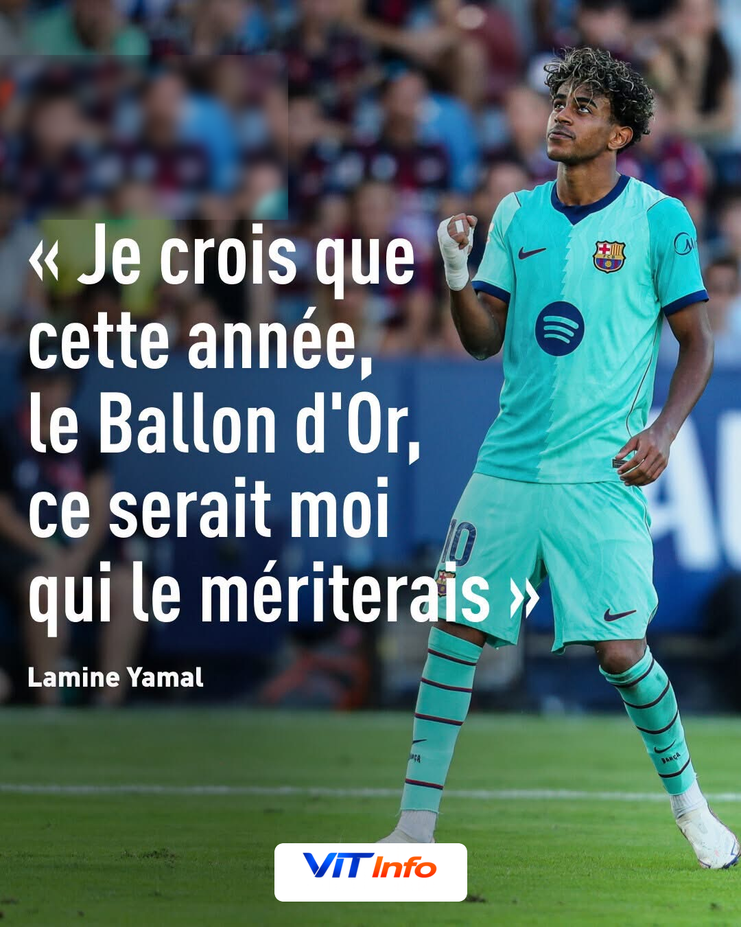 BALLON D’OR 2026 : Lamine Yamal se proclame favori et défie directement Kylian Mbappé !