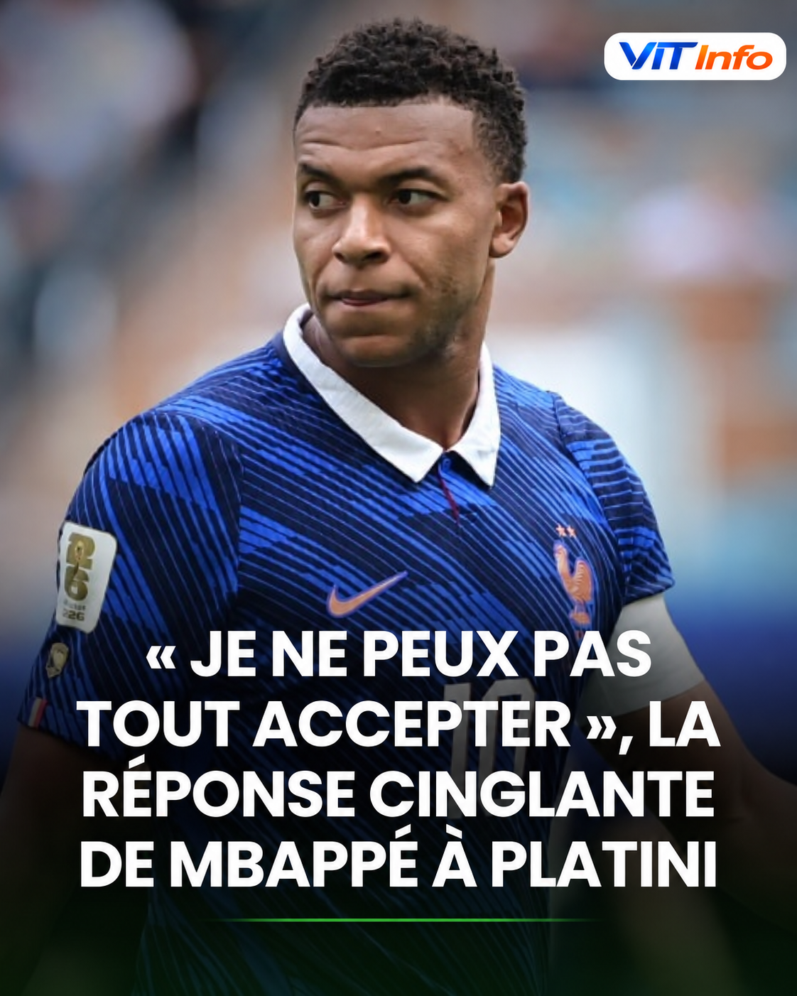 « Moi, je n’accepte pas ! » : Kylian Mbappé répond à Michel Platini et refuse de se taire face au racisme